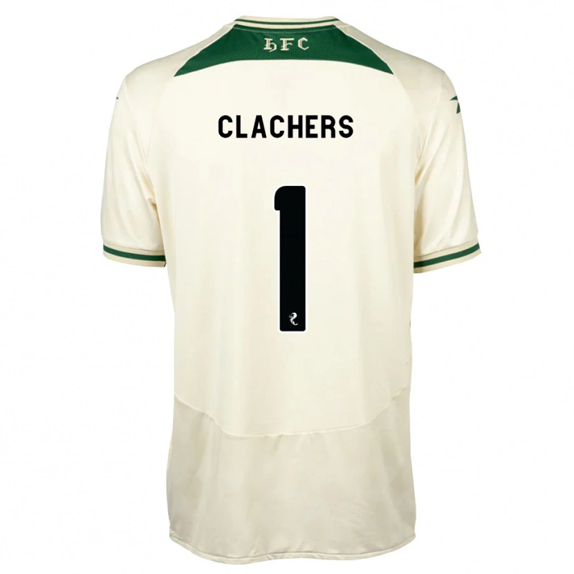 Danxen Niño Camiseta Erin Clachers #1 Blanco Verde Bosque 2ª Equipación 2026/27 La Camisa México