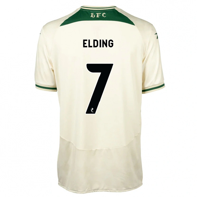 Danxen Niño Camiseta Owen Elding #7 Blanco Verde Bosque 2ª Equipación 2026/27 La Camisa México