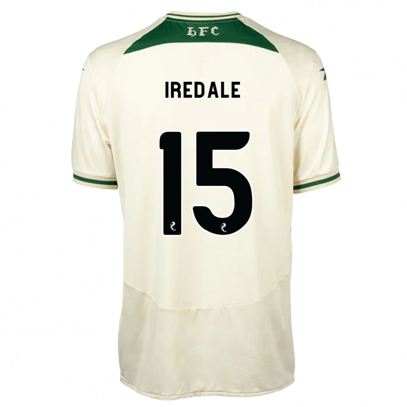 Danxen Niño Camiseta Jack Iredale #15 Blanco Verde Bosque 2ª Equipación 2026/27 La Camisa México