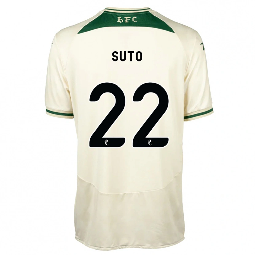 Danxen Niño Camiseta Ante Suto #22 Blanco Verde Bosque 2ª Equipación 2026/27 La Camisa México