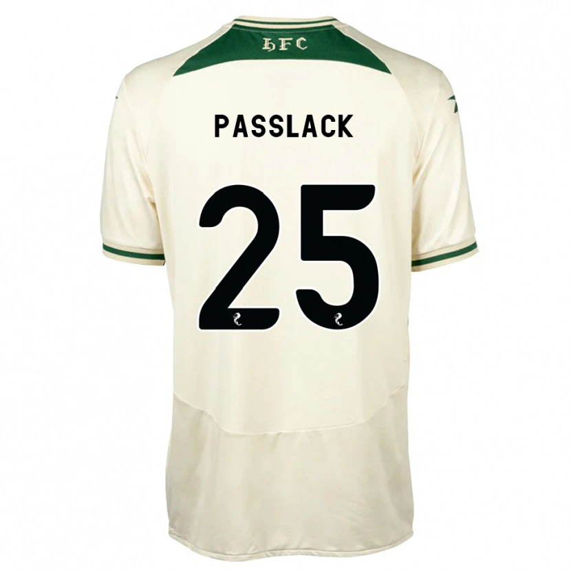 Danxen Niño Camiseta Felix Passlack #25 Blanco Verde Bosque 2ª Equipación 2026/27 La Camisa México