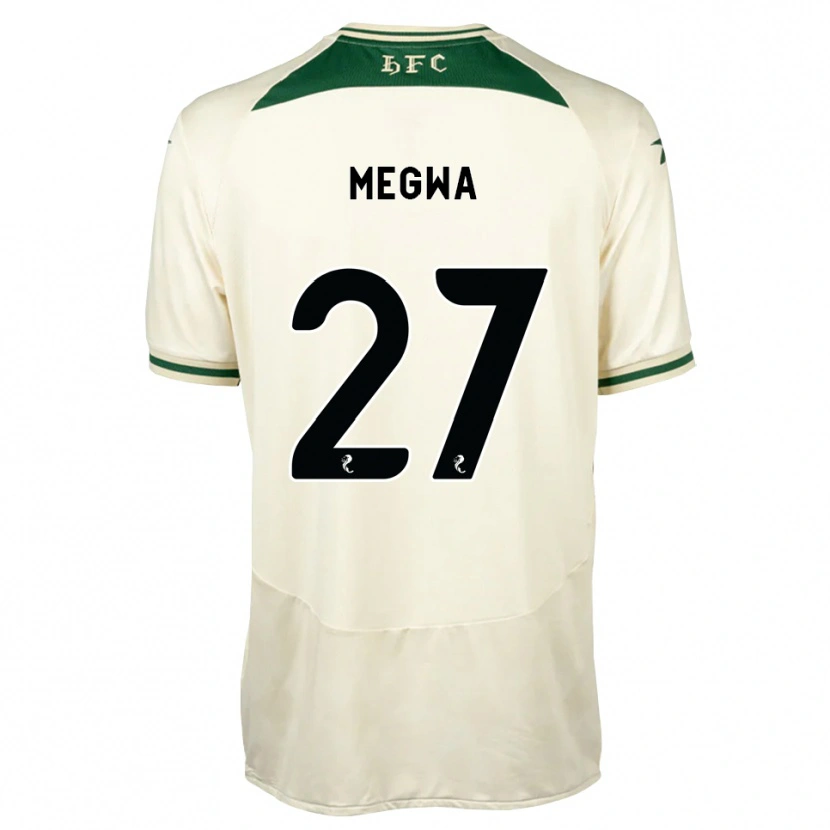 Danxen Niño Camiseta Kanayo Megwa #27 Blanco Verde Bosque 2ª Equipación 2026/27 La Camisa México