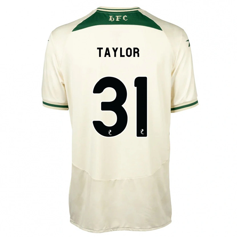 Danxen Niño Camiseta Linzi Taylor #31 Blanco Verde Bosque 2ª Equipación 2026/27 La Camisa México