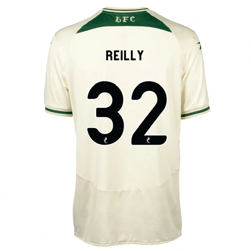 Danxen Niño Camiseta Kirsten Reilly #32 Blanco Verde Bosque 2ª Equipación 2026/27 La Camisa México