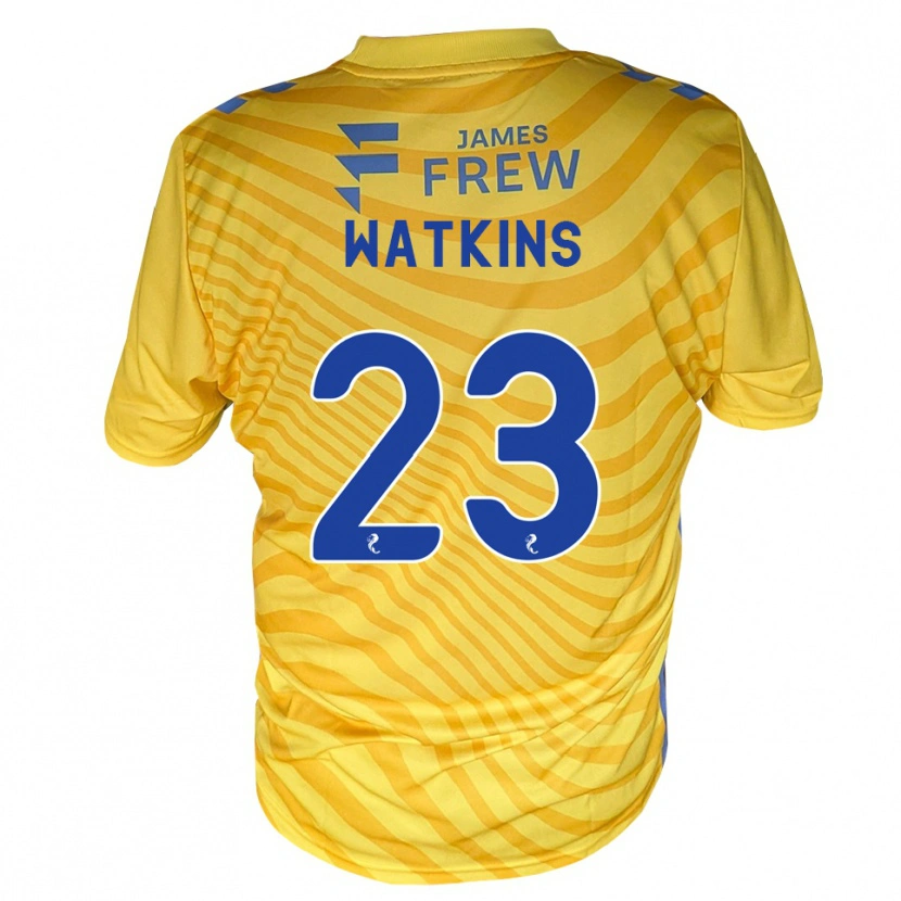 Danxen Niño Camiseta Marley Watkins #23 Azul Real Amarillo 2ª Equipación 2026/27 La Camisa México