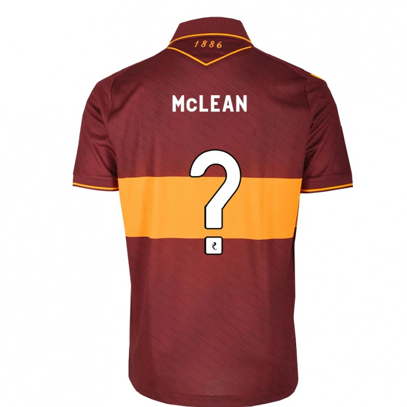 Danxen Niño Camiseta Harry Mclean #0 Naranja Granate 2ª Equipación 2026/27 La Camisa México