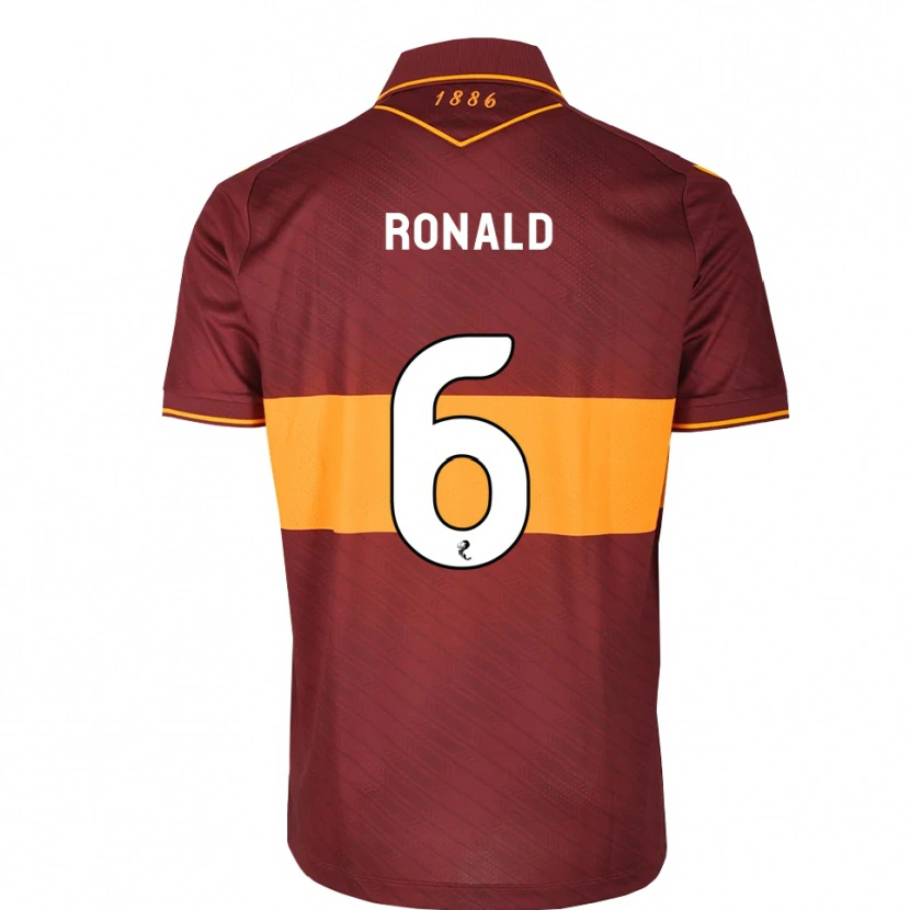Danxen Niño Camiseta Lucy Ronald #6 Naranja Granate 2ª Equipación 2026/27 La Camisa México