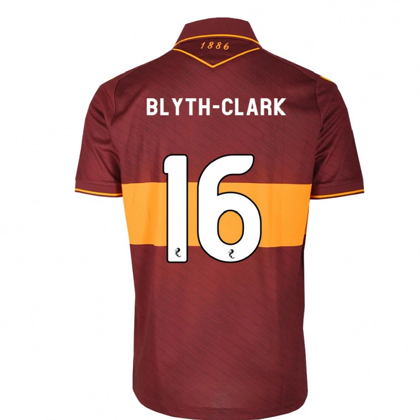 Danxen Niño Camiseta Mason Blyth-Clark #16 Naranja Granate 2ª Equipación 2026/27 La Camisa México