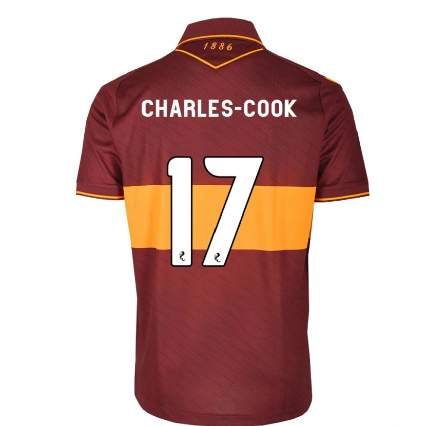 Danxen Niño Camiseta Regan Charles-Cook #17 Naranja Granate 2ª Equipación 2026/27 La Camisa México