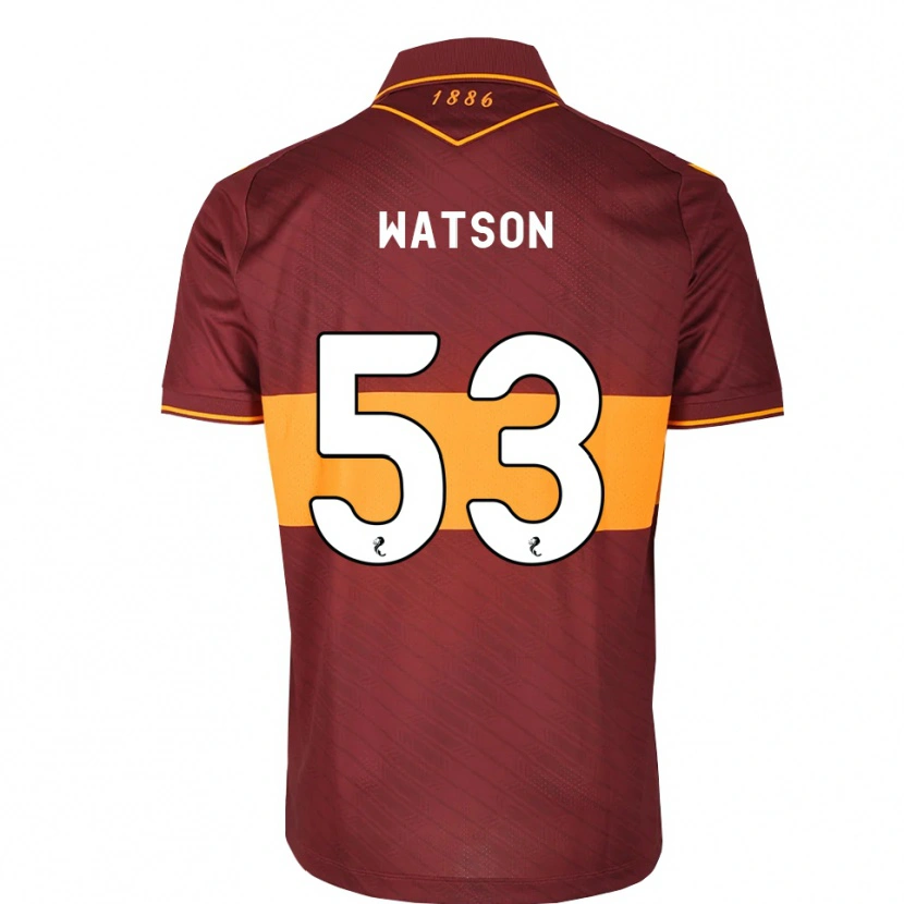 Danxen Niño Camiseta Blane Watson #53 Naranja Granate 2ª Equipación 2026/27 La Camisa México