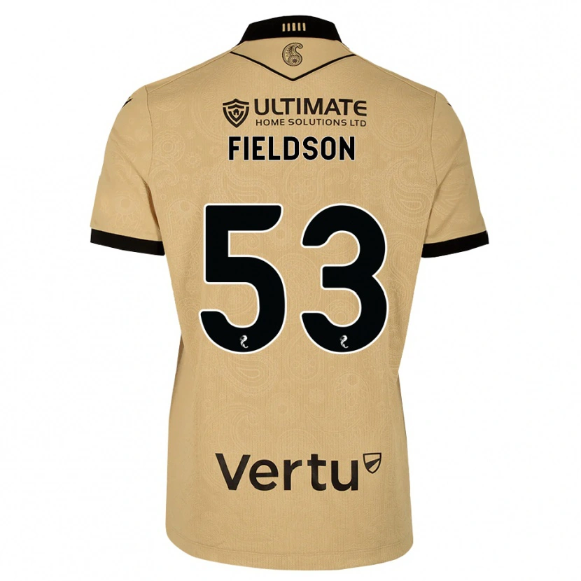 Danxen Niño Camiseta Henry Fieldson #53 Madera De Burlón Negro 2ª Equipación 2026/27 La Camisa México