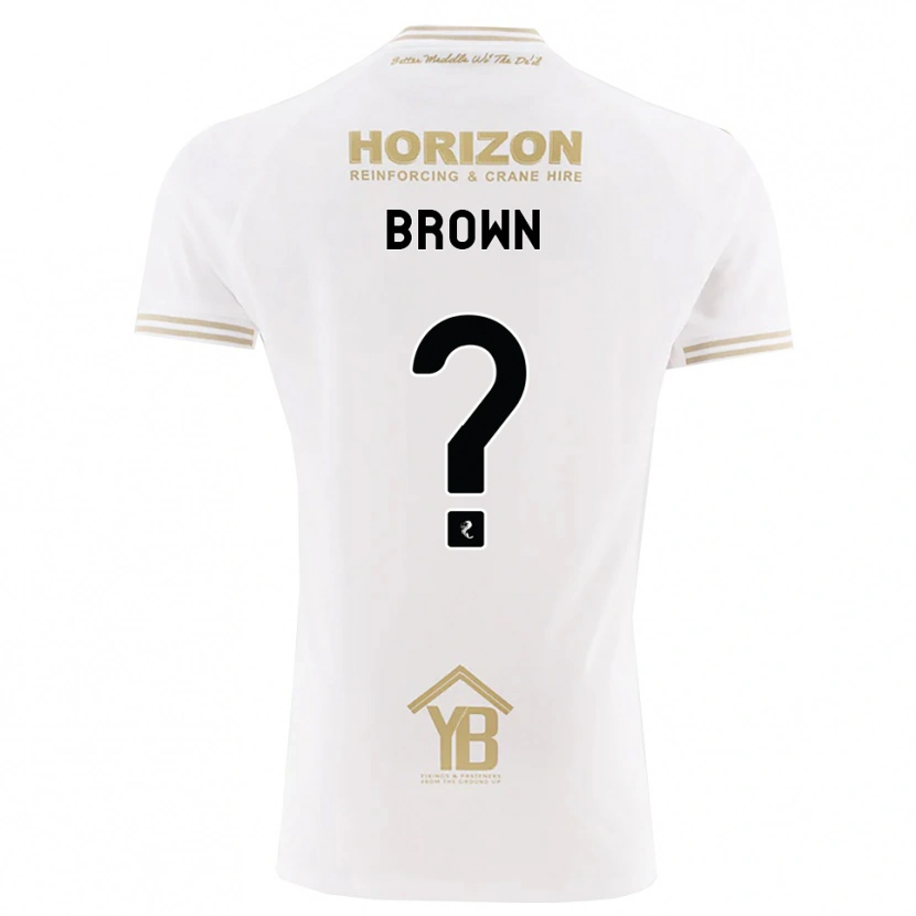 Danxen Niño Camiseta Natalie Brown #0 Trigo Blanco 2ª Equipación 2026/27 La Camisa México