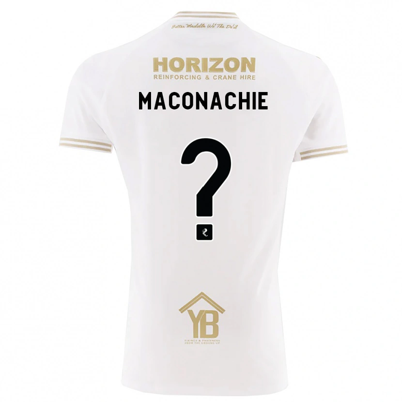 Danxen Niño Camiseta Charlotte Maconachie #0 Trigo Blanco 2ª Equipación 2026/27 La Camisa México