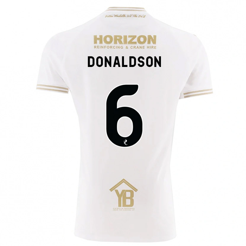 Danxen Niño Camiseta Coll Donaldson #6 Trigo Blanco 2ª Equipación 2026/27 La Camisa México