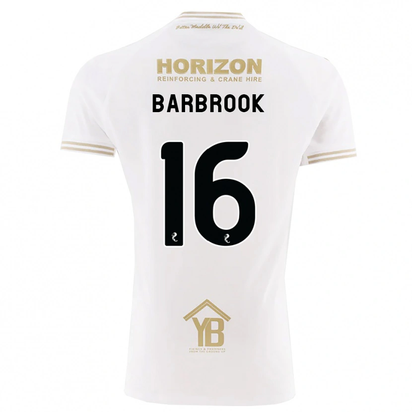 Danxen Niño Camiseta Finley Barbrook #16 Trigo Blanco 2ª Equipación 2026/27 La Camisa México