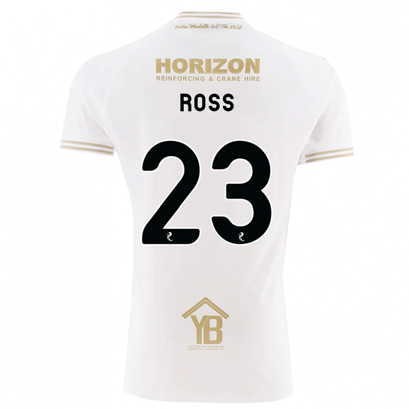 Danxen Niño Camiseta Ethan Ross #23 Trigo Blanco 2ª Equipación 2026/27 La Camisa México