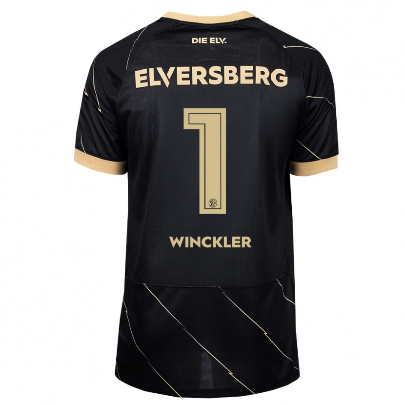 Danxen Niño Camiseta Nadine Winckler #1 Negro Marrón 2ª Equipación 2026/27 La Camisa México
