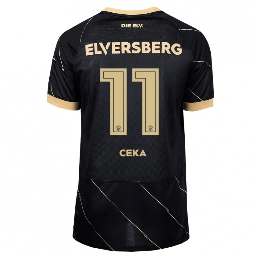 Danxen Niño Camiseta Jason Ceka #11 Negro Marrón 2ª Equipación 2026/27 La Camisa México