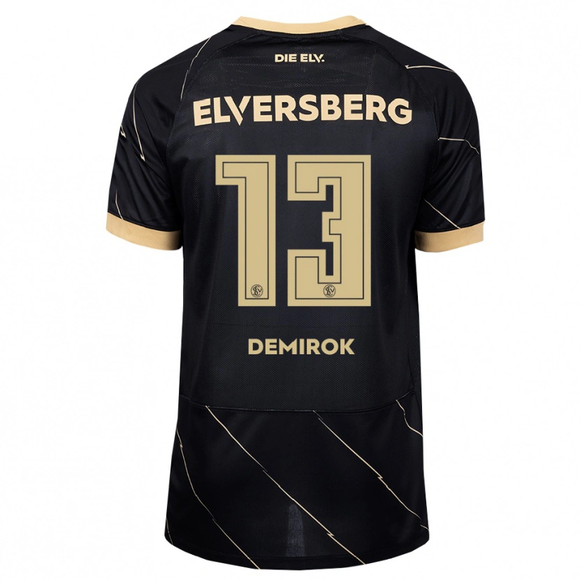 Danxen Niño Camiseta Kaan Demirok #13 Negro Marrón 2ª Equipación 2026/27 La Camisa México