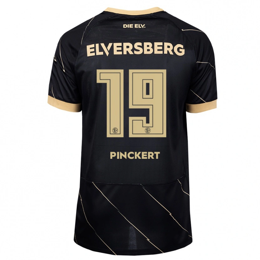 Danxen Niño Camiseta Lukas Pinckert #19 Negro Marrón 2ª Equipación 2026/27 La Camisa México