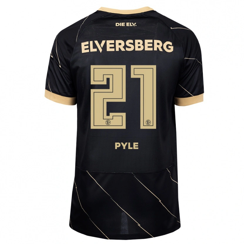 Danxen Niño Camiseta David Pyle #21 Negro Marrón 2ª Equipación 2026/27 La Camisa México