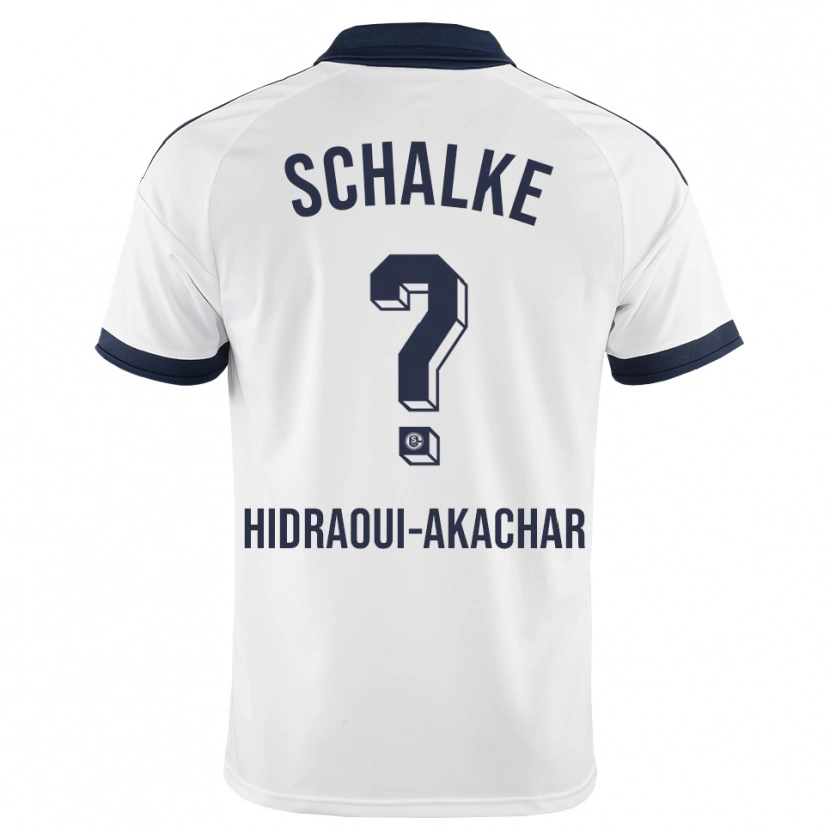 Danxen Niño Camiseta Yassin Hidraoui-Akachar #0 Negro Blanco 2ª Equipación 2026/27 La Camisa México