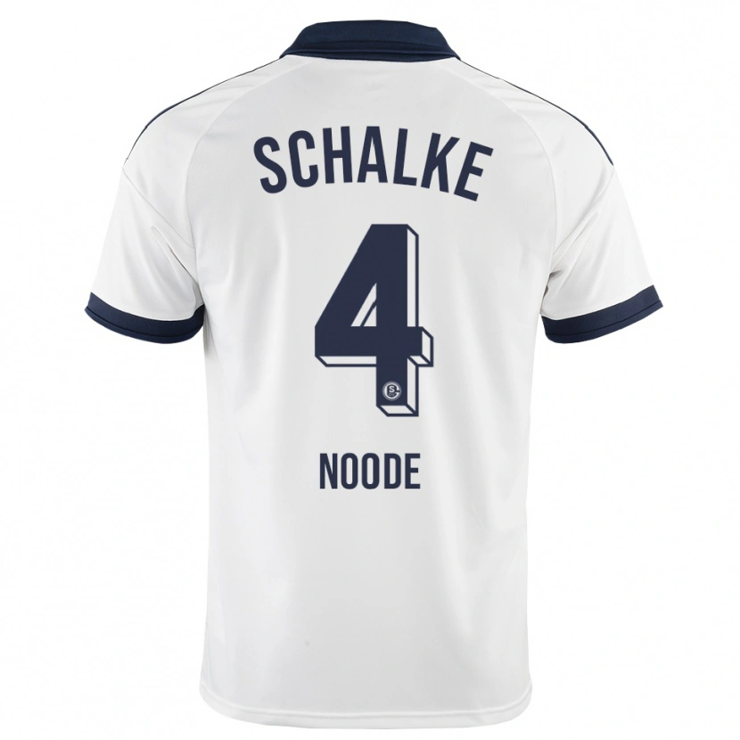 Danxen Niño Camiseta Steve Noode #4 Negro Blanco 2ª Equipación 2026/27 La Camisa México