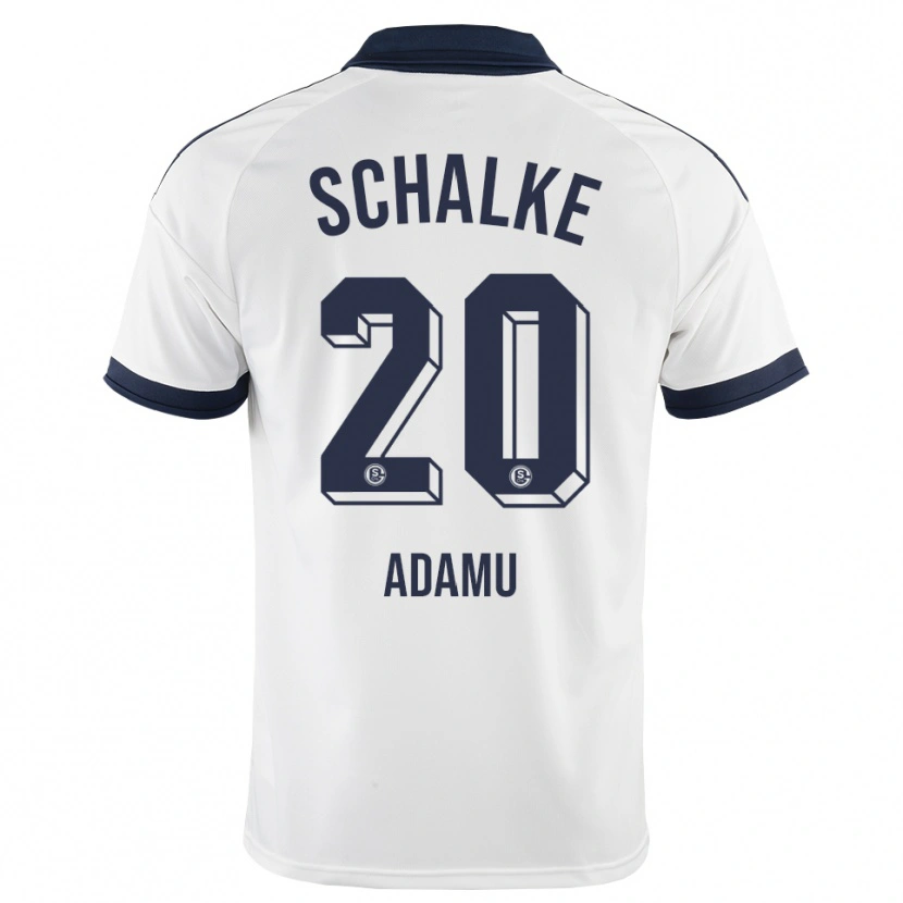 Danxen Niño Camiseta Junior Adamu #20 Negro Blanco 2ª Equipación 2026/27 La Camisa México
