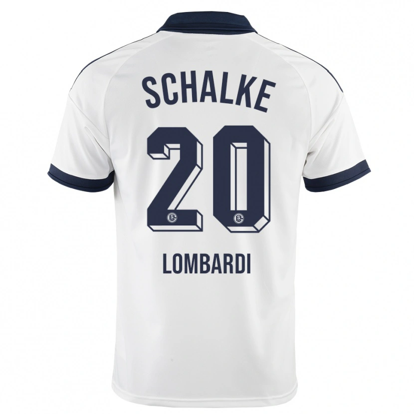 Danxen Niño Camiseta Antonio Lombardi #20 Negro Blanco 2ª Equipación 2026/27 La Camisa México