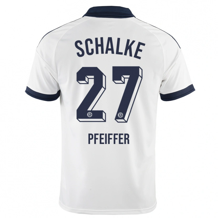 Danxen Niño Camiseta Tim Pfeiffer #27 Negro Blanco 2ª Equipación 2026/27 La Camisa México