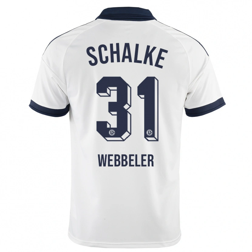 Danxen Niño Camiseta Vada Webbeler #31 Negro Blanco 2ª Equipación 2026/27 La Camisa México