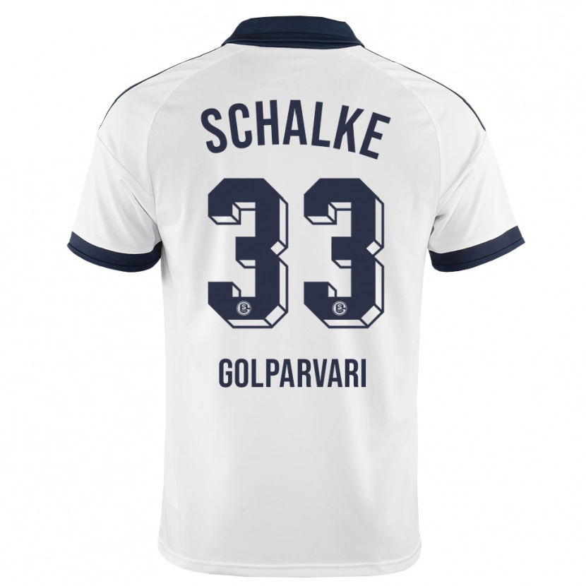 Danxen Niño Camiseta Tara Golparvari #33 Negro Blanco 2ª Equipación 2026/27 La Camisa México