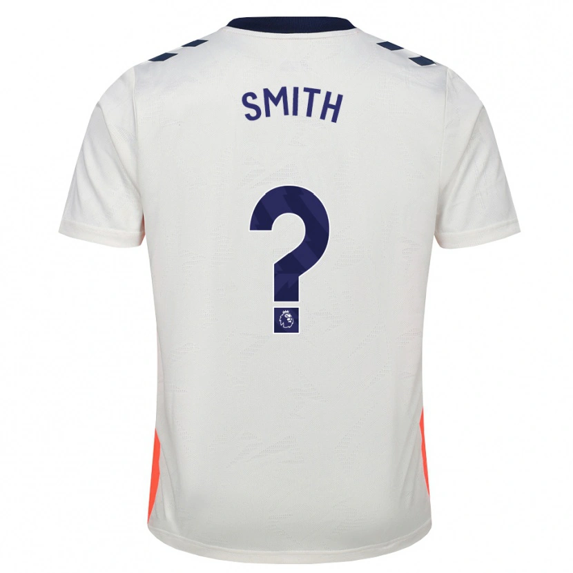 Danxen Niño Camiseta Jayden Smith #0 Blanco Naranja Azul Real 2ª Equipación 2026/27 La Camisa México