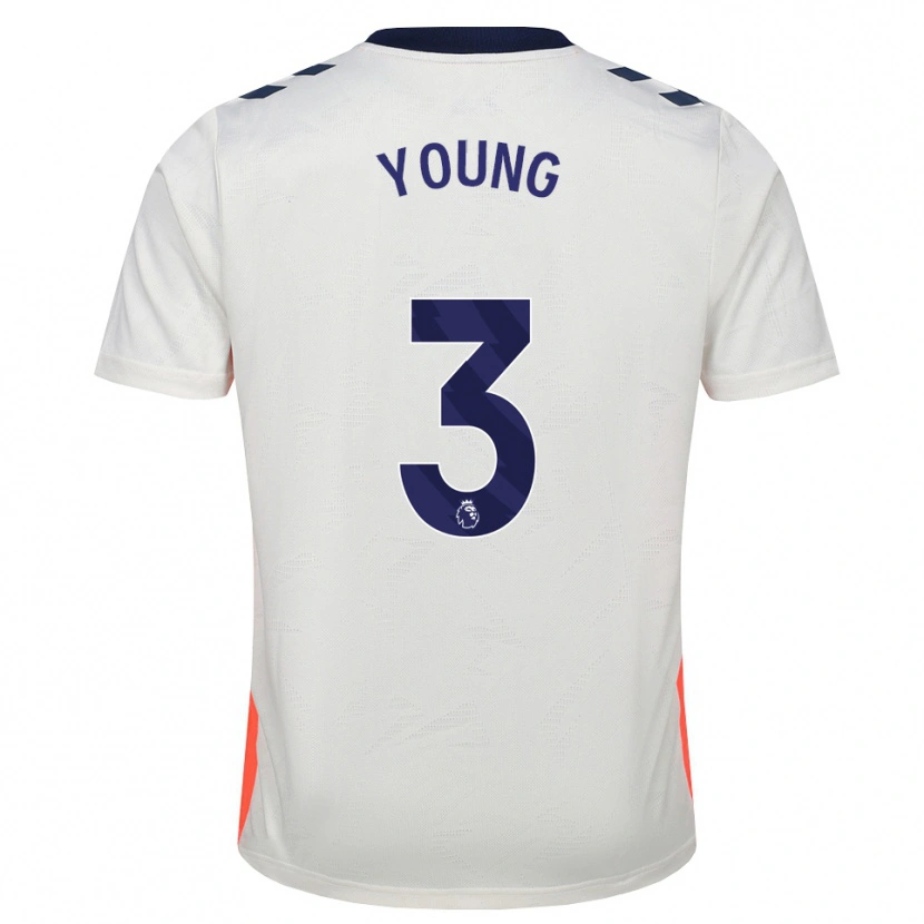 Danxen Niño Camiseta Shay Young #3 Blanco Naranja Azul Real 2ª Equipación 2026/27 La Camisa México
