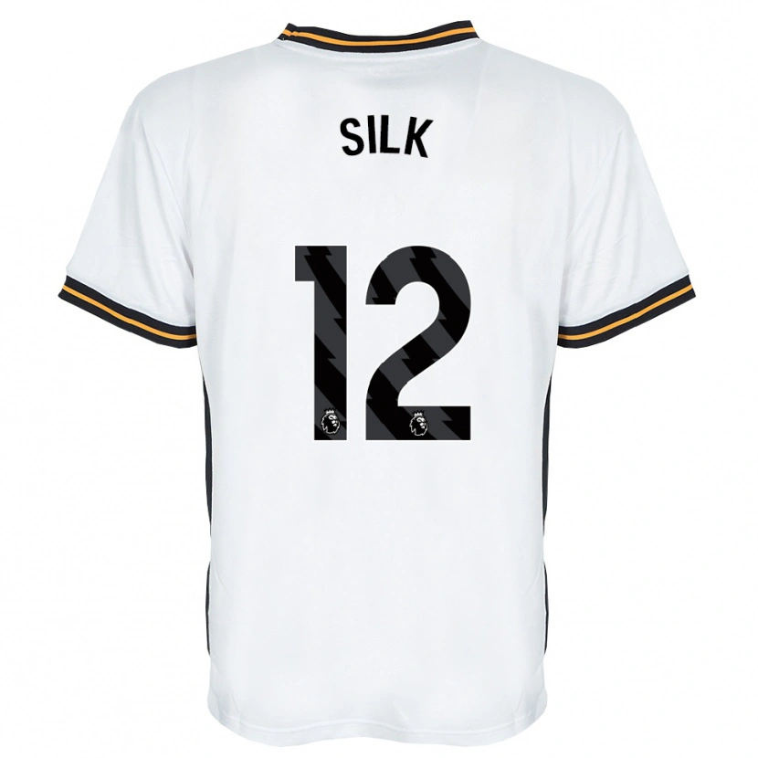 Danxen Niño Camiseta Reuben Silk #12 Blanco Naranja Negro 2ª Equipación 2026/27 La Camisa México
