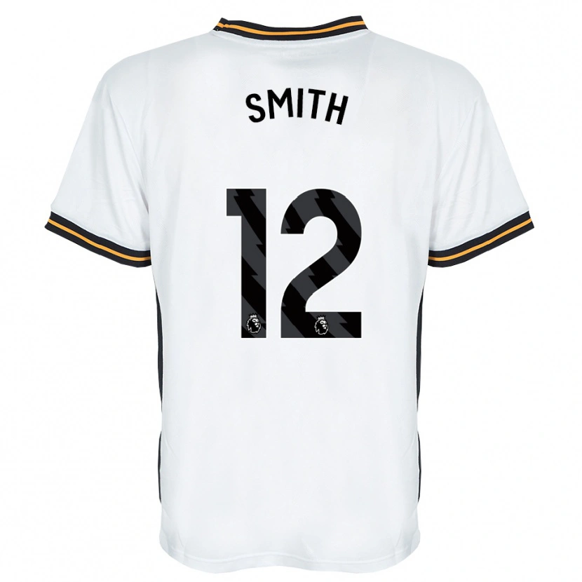 Danxen Niño Camiseta Emily Smith #12 Blanco Naranja Negro 2ª Equipación 2026/27 La Camisa México