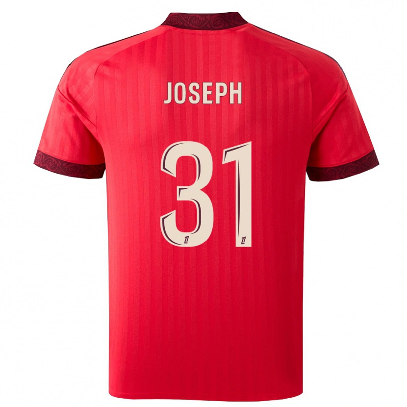 Danxen Niño Camiseta Liana Joseph #31 Borgoña Rojo Blanco 2ª Equipación 2026/27 La Camisa México