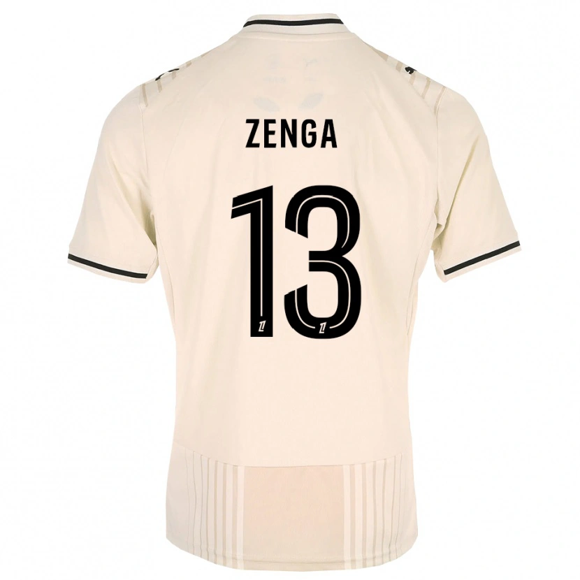 Danxen Niño Camiseta Preston Zenga #13 Encaje Antiguo Negro Blanco Antique 2ª Equipación 2026/27 La Camisa México