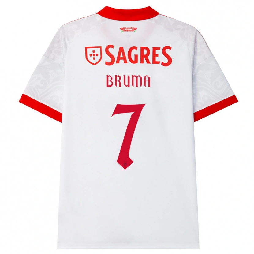 Danxen Niño Camiseta Bruma #7 Blanco Rojo Amarillo 2ª Equipación 2026/27 La Camisa México