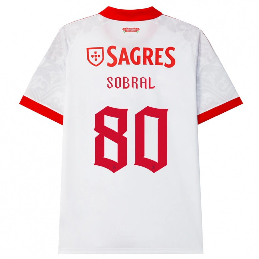 Danxen Niño Camiseta Gonçalo Da Silva #80 Blanco Rojo Amarillo 2ª Equipación 2026/27 La Camisa México