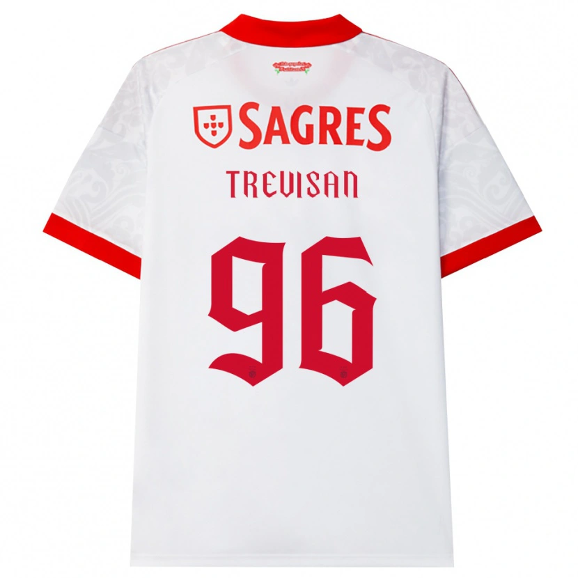 Danxen Niño Camiseta Jelani Dumas #96 Blanco Rojo Amarillo 2ª Equipación 2026/27 La Camisa México
