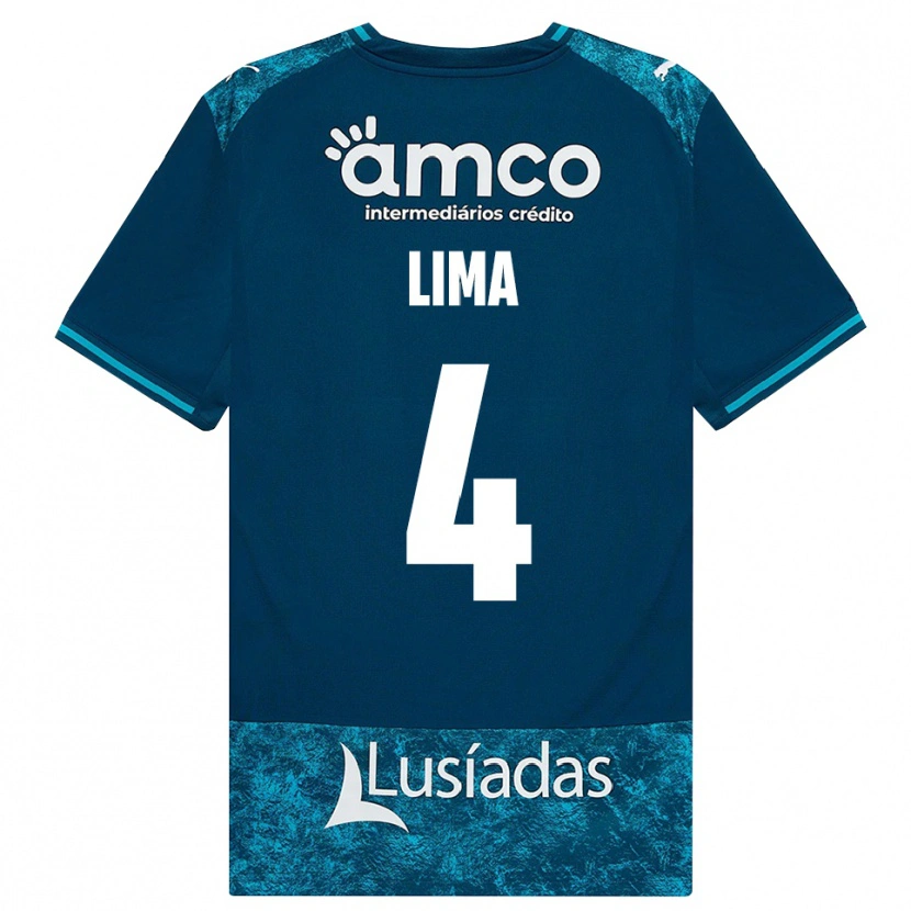 Danxen Niño Camiseta Guilherme Lima #4 Grisardodarkslategray Turquesamedio 2ª Equipación 2026/27 La Camisa México