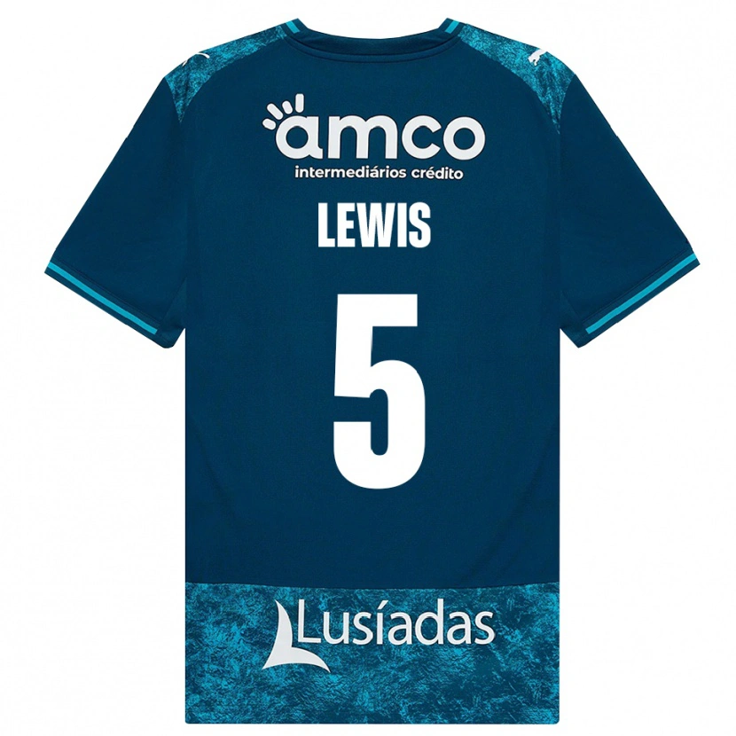 Danxen Niño Camiseta Leah Lewis #5 Grisardodarkslategray Turquesamedio 2ª Equipación 2026/27 La Camisa México