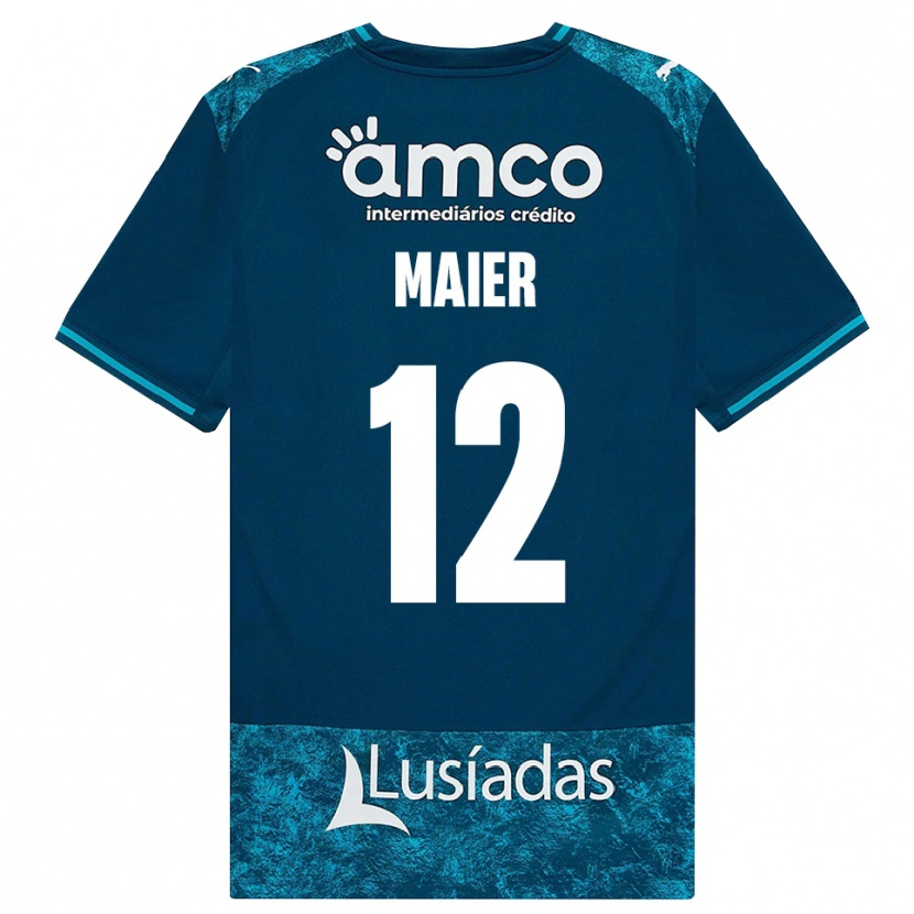 Danxen Niño Camiseta Merse Maier #12 Grisardodarkslategray Turquesamedio 2ª Equipación 2026/27 La Camisa México