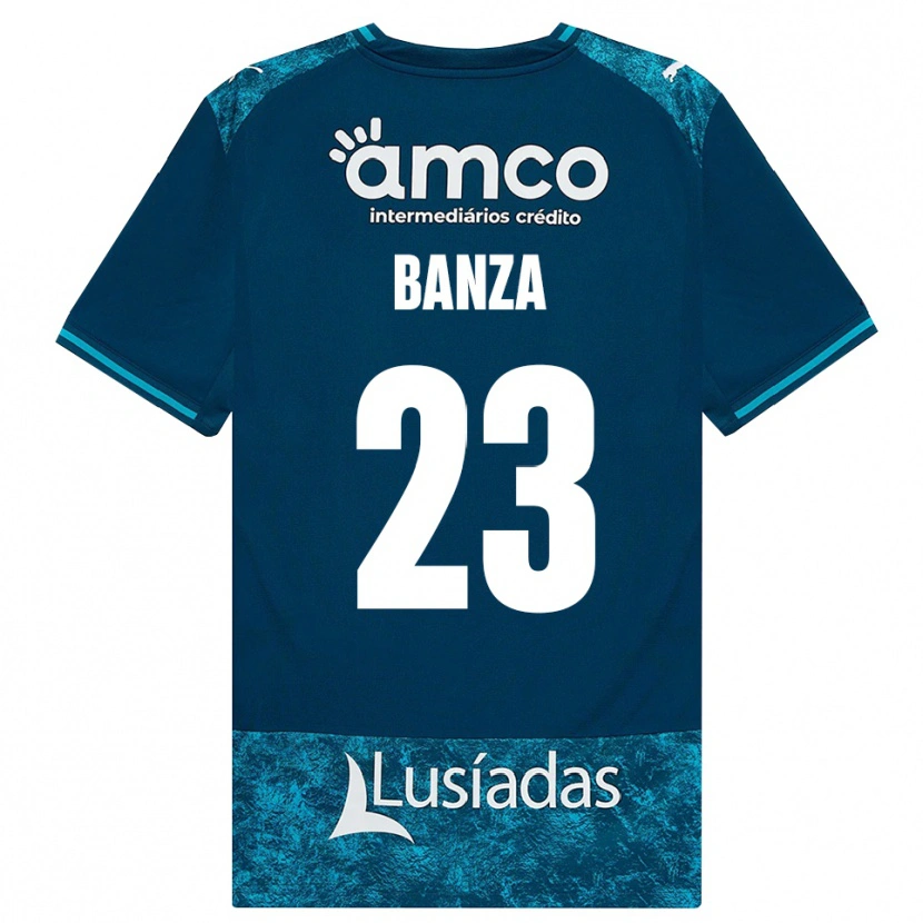 Danxen Niño Camiseta Simon Banza #23 Grisardodarkslategray Turquesamedio 2ª Equipación 2026/27 La Camisa México