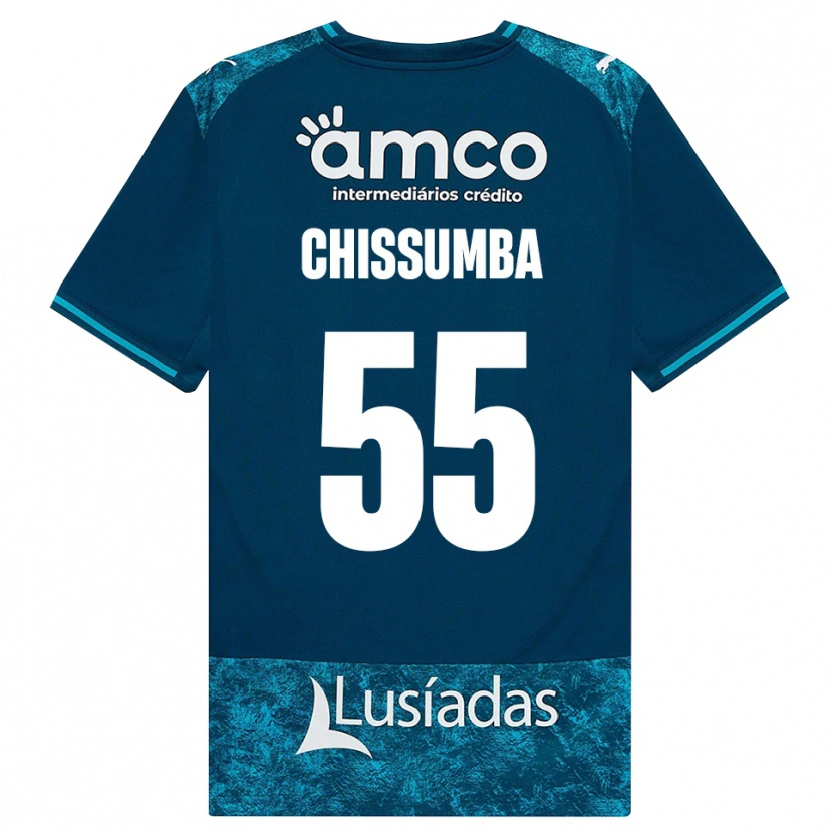 Danxen Niño Camiseta Chissumba #55 Grisardodarkslategray Turquesamedio 2ª Equipación 2026/27 La Camisa México