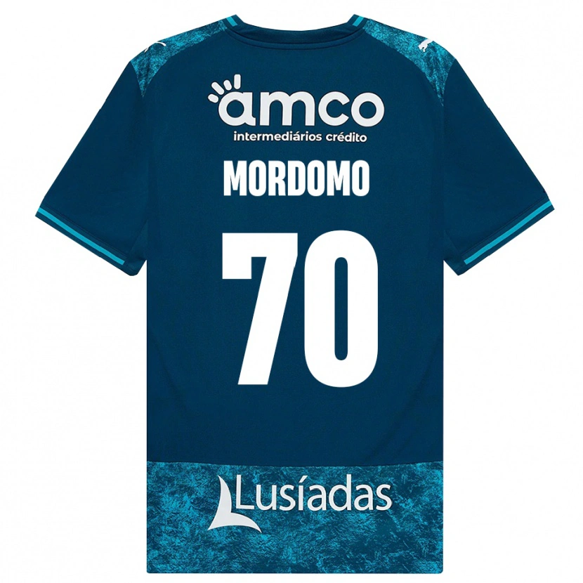 Danxen Niño Camiseta Mordomo #70 Grisardodarkslategray Turquesamedio 2ª Equipación 2026/27 La Camisa México