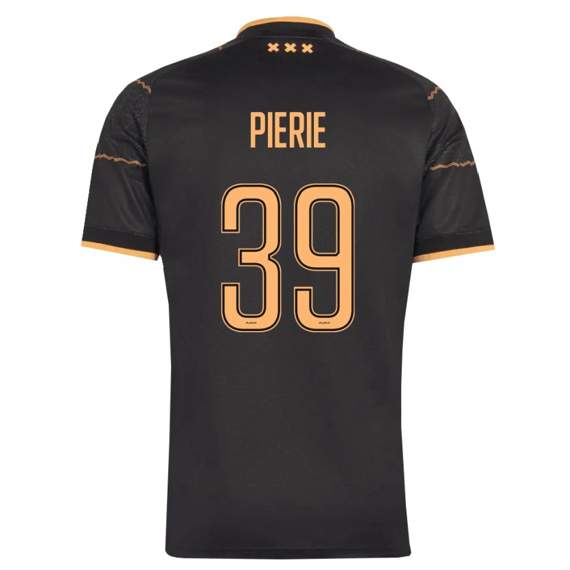 Danxen Niño Camiseta Kik Pierie #39 Negro Naranja 2ª Equipación 2026/27 La Camisa México
