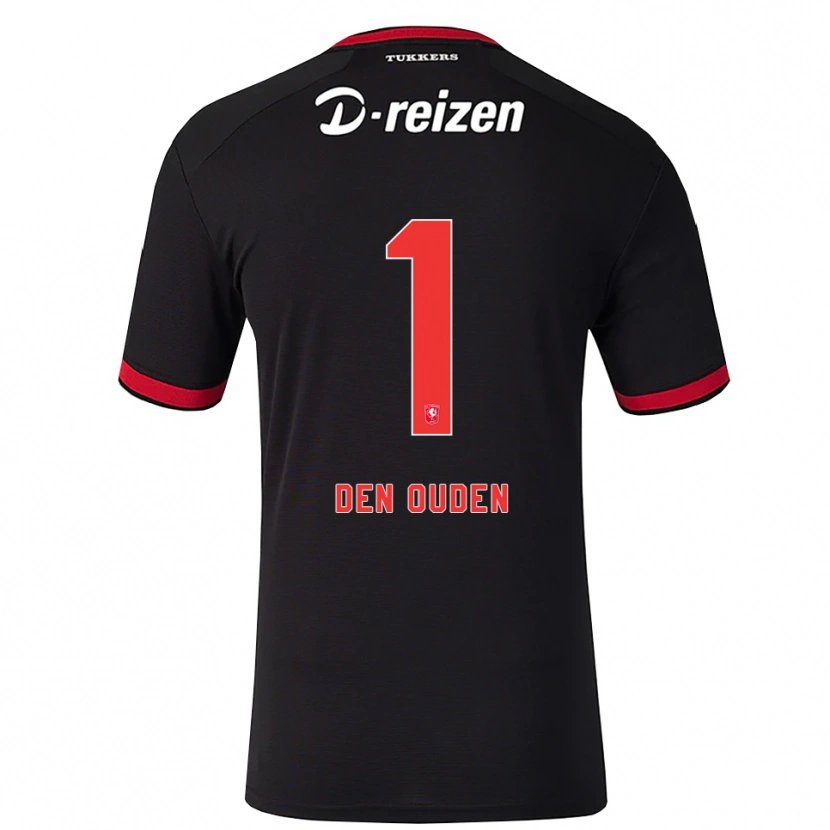 Danxen Niño Camiseta Jim Den Ouden #1 Rojo Blanco Negro 2ª Equipación 2026/27 La Camisa México