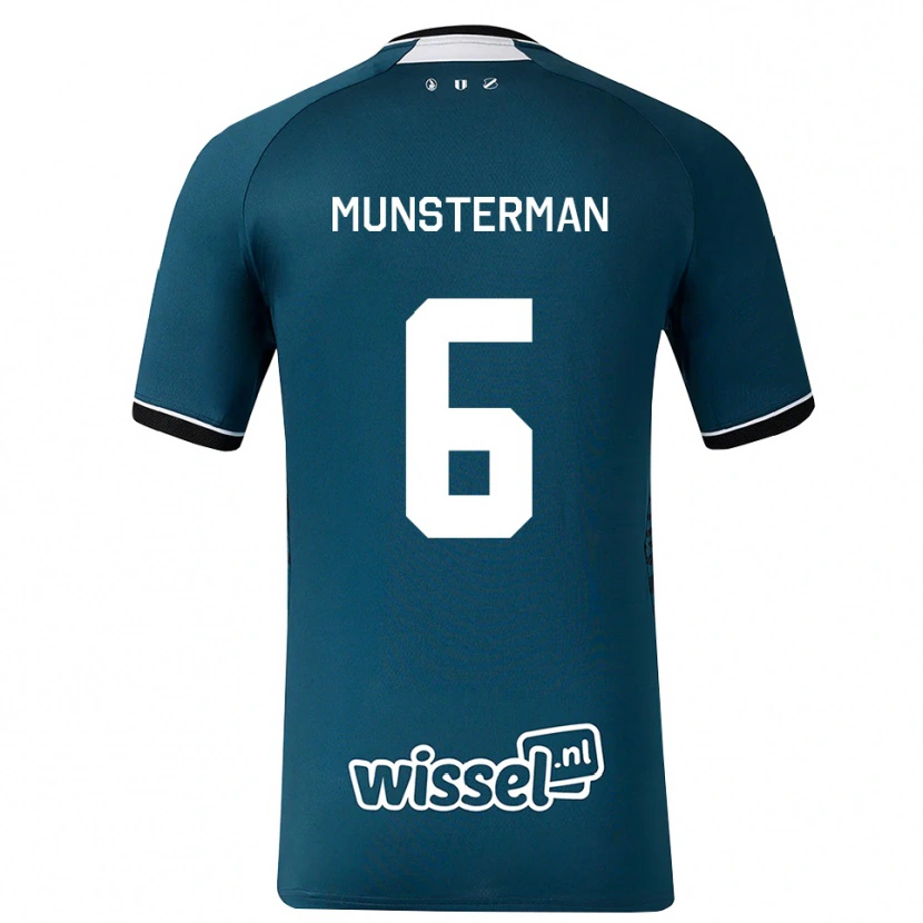 Danxen Niño Camiseta Marthe Munsterman #6 Grisardodarkslategray Blanco 2ª Equipación 2026/27 La Camisa México